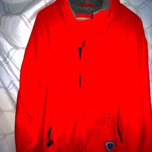 Retro Abercrombie and Fitch Pull over Half Zip Coat